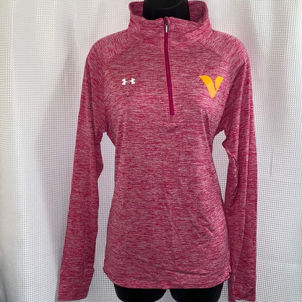 Under Armour Zip neck active wear long sleeve top